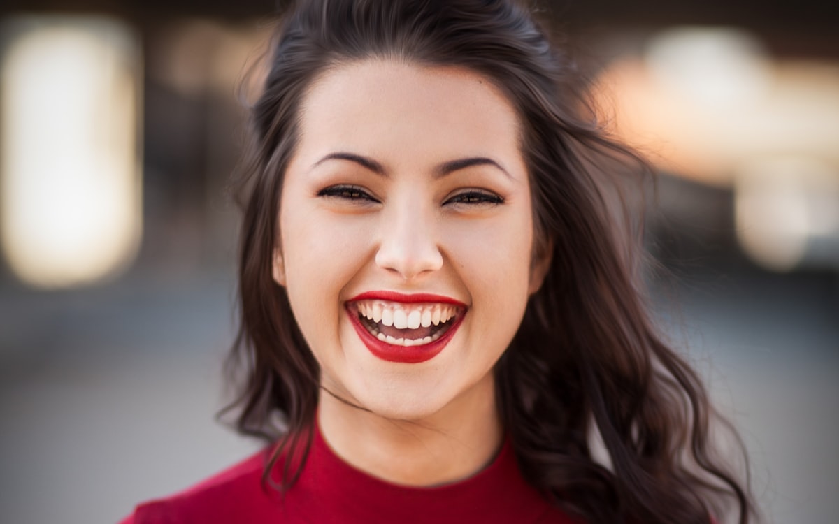 Portrait of a smiling person
