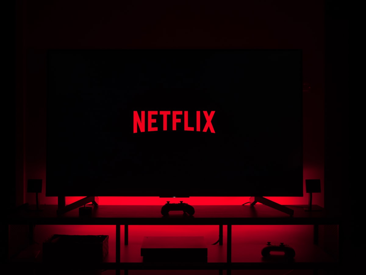 Smart TV showing a streaming service